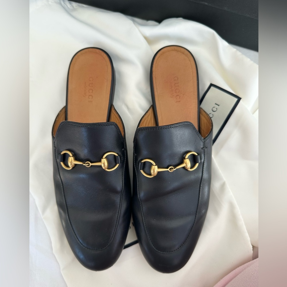 Gucci Princeton Horsebit Loafers/Mules - Picture 6 of 11